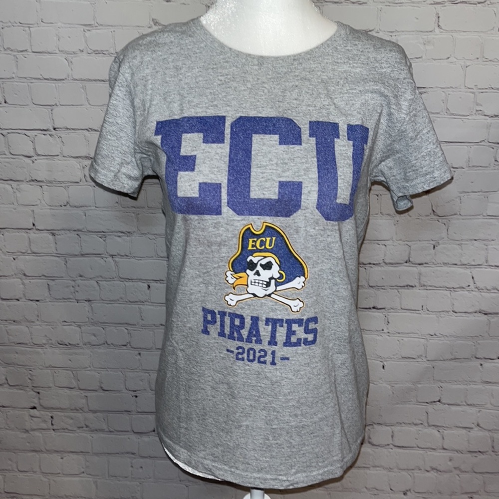 East Carolina University ECU Class of 2021 Short Sleeve Tee Shirt Size Medium